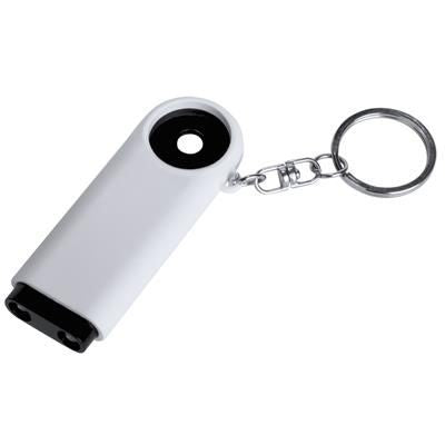 Branded Promotional TORCH KEYRING with Coin Torch From Concept Incentives.