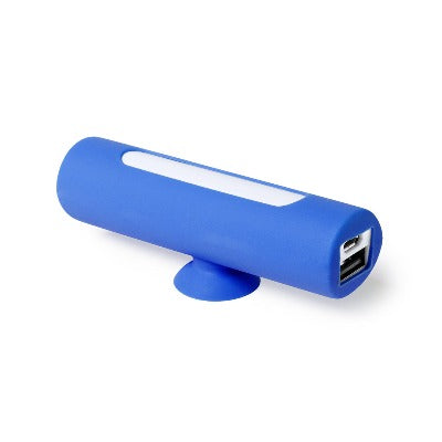 Branded Promotional KHATIM USB POWER BANK Charger in Blue From Concept Incentives.