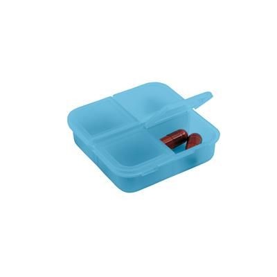 Branded Promotional TRANSLUCENT PILL BOX Pill Box From Concept Incentives.