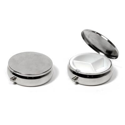 Branded Promotional PILL BOX with 3 Compartments Pill Box From Concept Incentives.