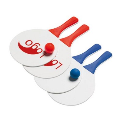 Branded Promotional TENNIS BEACH GAME Beach Game From Concept Incentives.