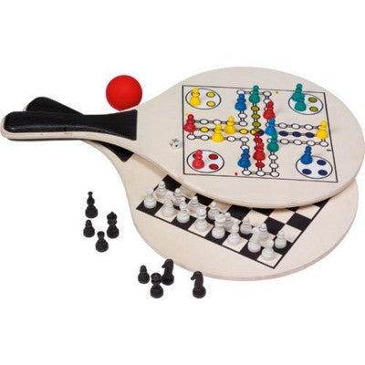 Branded Promotional BEACHTENNIS BEACH GAME in Black Beach Game From Concept Incentives.