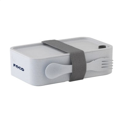 Branded Promotional BENTO ECO MEAL BOX WHEAT STRAW LUNCH BOX in Blue Lunch Box From Concept Incentives.