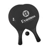 Branded Promotional BEACHTENNIS BEACH GAME in Black Beach Game From Concept Incentives.