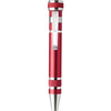 Branded Promotional PEN SHAPE SCREWDRIVER in Red Screwdriver From Concept Incentives.