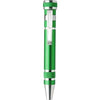 Branded Promotional PEN SHAPE SCREWDRIVER in Light Green Screwdriver From Concept Incentives.