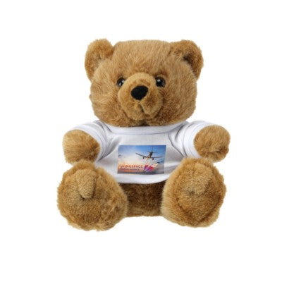 Branded Promotional BIGBROWNY BEAR in Brown Soft Toy From Concept Incentives.