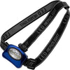 Branded Promotional ALUMINIUM METAL THREE FUNCTION HEAD TORCH in Blue Torch From Concept Incentives.