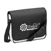 Branded Promotional BROOKLYN SHOULDER BAG in Black Bag From Concept Incentives.