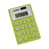 Branded Promotional FLEXCOUNT CALCULATOR in Lime Calculator From Concept Incentives.