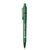 Branded Promotional BARON EXTRA RETRACTABLE PLASTIC BALL PEN in Solid Green Pen From Concept Incentives.