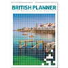 Branded Promotional BRITISH PLANNER OPTIMA WALL 12 LEAF CALENDAR Calendar From Concept Incentives.