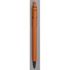 Branded Promotional BARON EXTRA RETRACTABLE PLASTIC BALL PEN in Solid Black Pen From Concept Incentives.