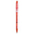 Branded Promotional BARON ICE RETRACTABLE PLASTIC BALL PEN in Red Pen From Concept Incentives.