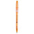 Branded Promotional BARON ICE RETRACTABLE PLASTIC BALL PEN in Orange Pen From Concept Incentives.