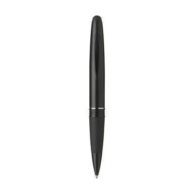 Branded Promotional BLACK TOUCH TOUCH PEN in Black Pen From Concept Incentives.