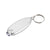 Branded Promotional LED KEYRING TORCH LIGHT SILVER Torch From Concept Incentives.