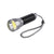 Branded Promotional ALUMINIUM POCKET TORCH in Black Torch From Concept Incentives.