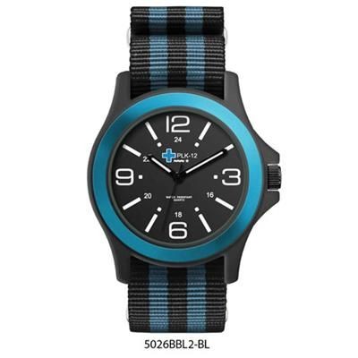 Branded Promotional GENTS WATCH with Fabric Strap Watch From Concept Incentives.