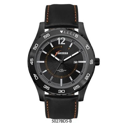 Branded Promotional BLACK PLATED GENTS WATCH Watch From Concept Incentives.