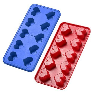 Branded Promotional HEART ICE CUBE MOULD TRAY Ice Cube Tray From Concept Incentives.