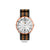 Branded Promotional SPORTS WATCH with Fabric Nato Strap in Black & Orange Watch From Concept Incentives.