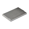 Branded Promotional HALIFAX SILVER BUSINESS CARD BOX Business Card Holder From Concept Incentives.