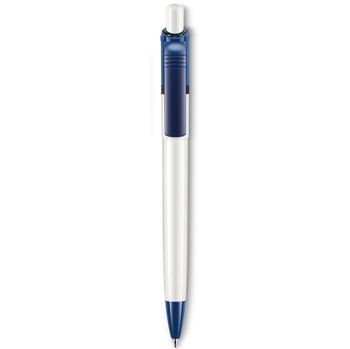 Branded Promotional DUCAL COLOR PUSH BUTTON PLASTIC BALL PEN Pen From Concept Incentives.