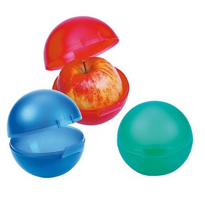 Branded Promotional PLASTIC APPLE STORAGE BOX Fruit Case From Concept Incentives.