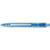 Branded Promotional DUCAL PUSH BUTTON PLASTIC BALL PEN in Translucent Light Blue Pen From Concept Incentives.