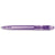 Branded Promotional DUCAL PUSH BUTTON PLASTIC BALL PEN in Translucent Lilac Pen From Concept Incentives.