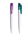 Branded Promotional TREND WHITE BALL PEN Pen From Concept Incentives.