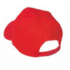 Branded Promotional 5 PANEL CLASSIC BASEBALL CAP in Red Baseball Cap From Concept Incentives.