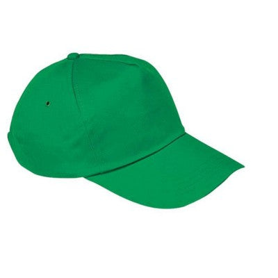 Branded Promotional 5 PANEL CLASSIC BASEBALL CAP in Green Baseball Cap From Concept Incentives.