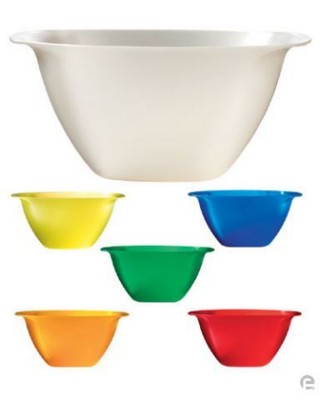 Branded Promotional TRENDY PLASTIC CEREAL BREAKFAST BOWL Bowl From Concept Incentives.