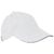 Branded Promotional 6 PANEL SANDWICH PEAK BASEBALL CAP in White Heavy Brushed Cotton Baseball Cap From Concept Incentives.