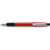 Branded Promotional SEMYR GRIP EXTRA PUSH BUTTON PLASTIC BALL PEN in Solid Red Pen From Concept Incentives.