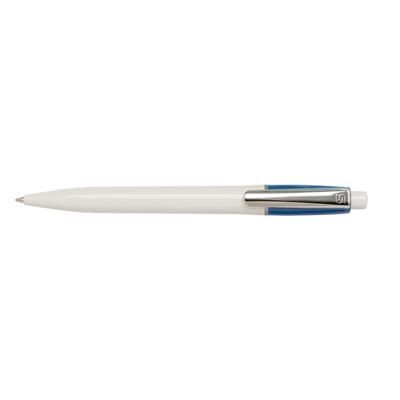 Branded Promotional SEMYR COLOR PUSH BUTTON PLASTIC BALL PEN Pen From Concept Incentives.