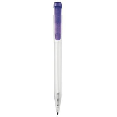 Branded Promotional INGEO PEN FROST RETRACTABLE BIODEGRADABLE ECO FRIENDLY BALL PEN Pen From Concept Incentives.