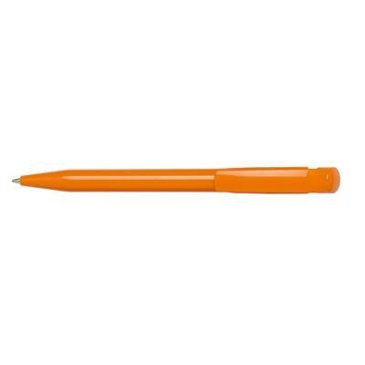 Branded Promotional S45 TOTAL RETRACTABLE PLASTIC BALL PEN in Orange Pen From Concept Incentives.