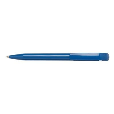 Branded Promotional S45 TOTAL RETRACTABLE PLASTIC BALL PEN in Turquoise Pen From Concept Incentives.