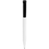 Branded Promotional S45 FT RETRACTABLE PLASTIC BALL PEN in Black Pen From Concept Incentives.