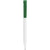 Branded Promotional S45 FT RETRACTABLE PLASTIC BALL PEN in Green Pen From Concept Incentives.