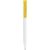 Branded Promotional S45 FT RETRACTABLE PLASTIC BALL PEN in Yellow Pen From Concept Incentives.