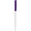 Branded Promotional S45 FT RETRACTABLE PLASTIC BALL PEN in Lilac Pen From Concept Incentives.