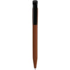 Branded Promotional S45 EXTRA RETRACTABLE PLASTIC BALL PEN in Burgundy Pen From Concept Incentives.