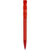 Branded Promotional S45 CLEAR TRANSPARENT RETRACTABLE PLASTIC BALL PEN in Red Pen From Concept Incentives.