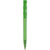 Branded Promotional S45 CLEAR TRANSPARENT RETRACTABLE PLASTIC BALL PEN in Green Pen From Concept Incentives.