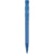 Branded Promotional S45 CLEAR TRANSPARENT RETRACTABLE PLASTIC BALL PEN in Light Blue Pen From Concept Incentives.