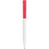 Branded Promotional S45 FT FLUO RETRACTABLE PLASTIC BALL PEN in Cyclamen Pen From Concept Incentives.